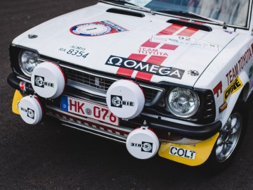 Toyota z początków WRC w Rajdzie Śląska
